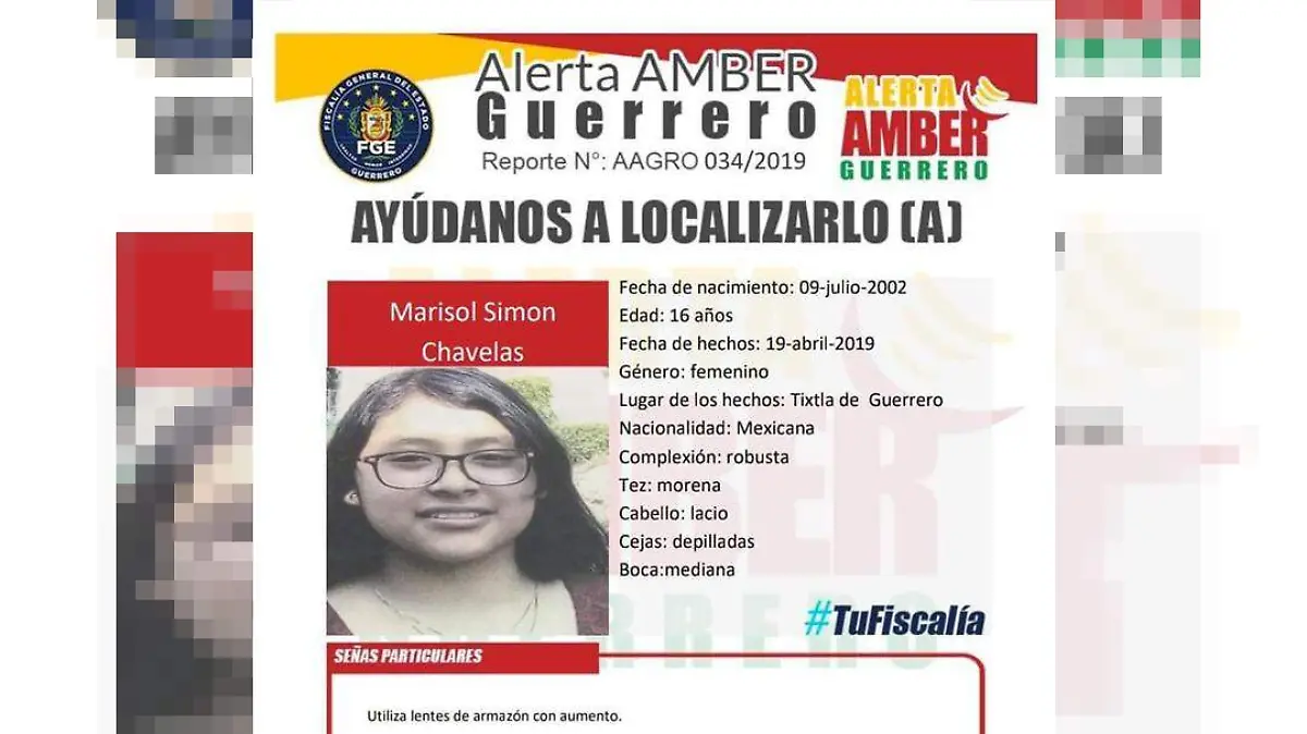 alerta amber